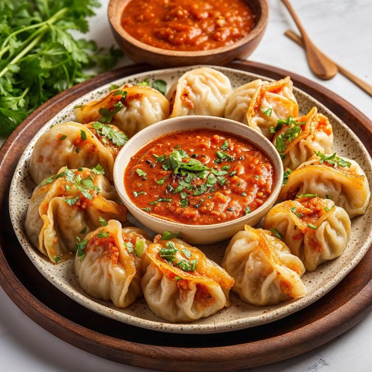 CHICKEN MOMOS Full